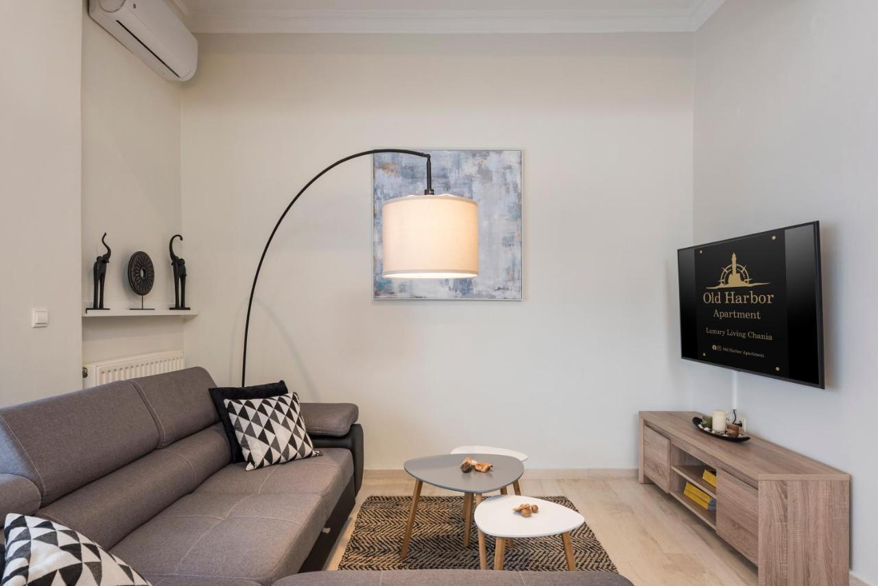 Old Harbor Apartment Luxury Living Chania La Canea Exterior foto